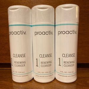 Three Proactiv Cleansers
